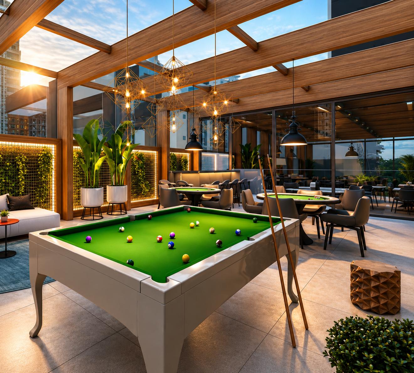 Indoor games at Gundecha Rexon Suites, Goregaon West