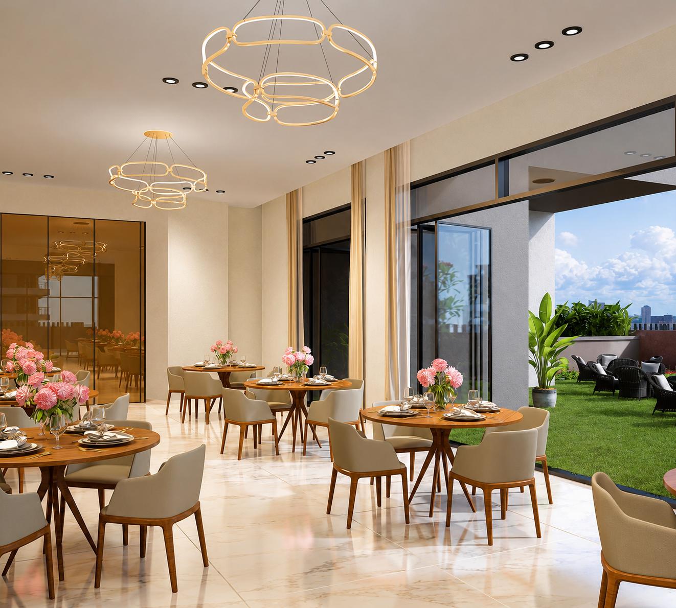 Multipurpose hall at Gundecha Rexon Suites, Goregaon West