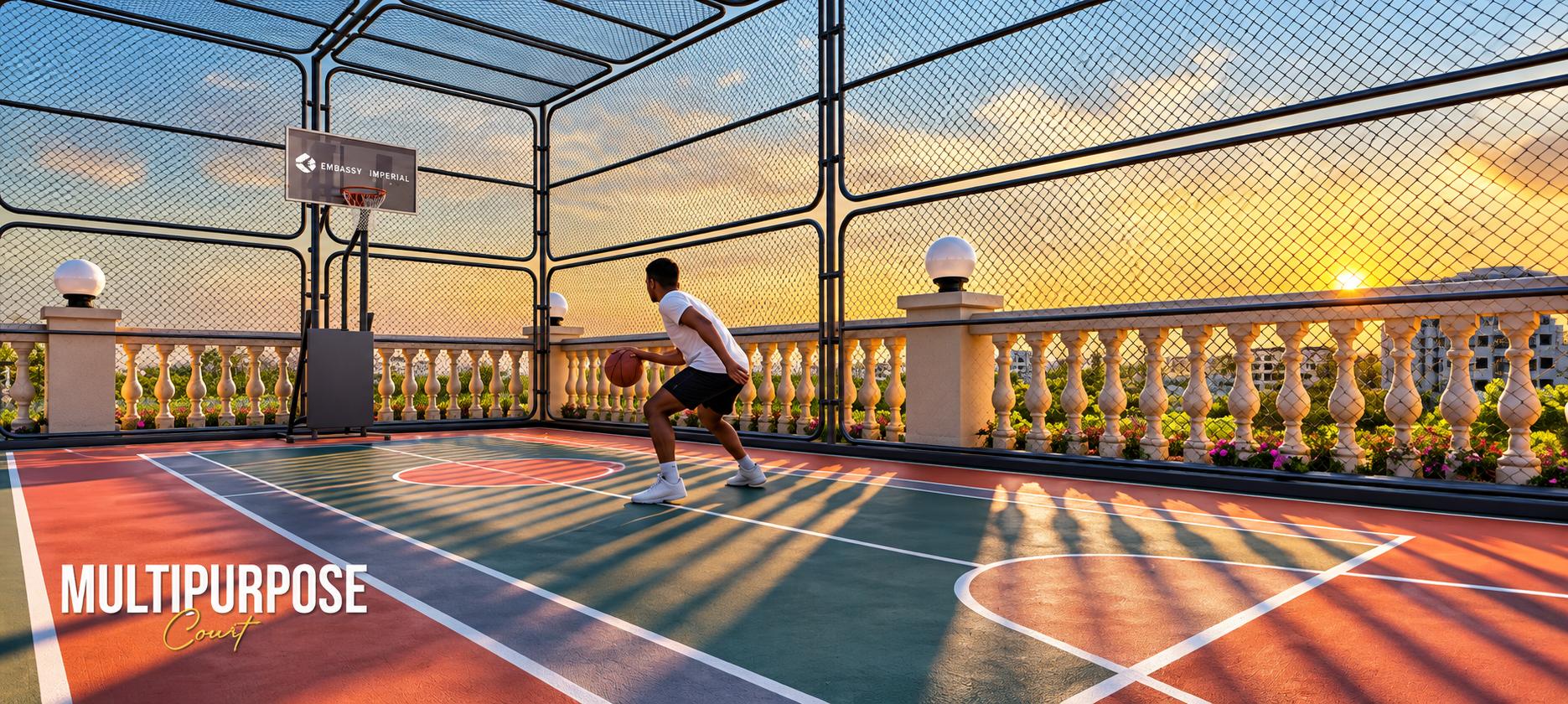 Outdoor sports at Sawla Chheda  Imperial, Matunga East