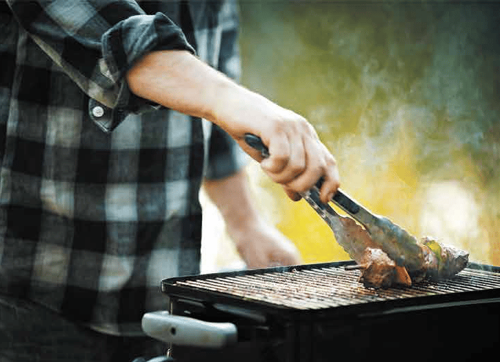 BBQ area at Runwal Timeless, Wadala East