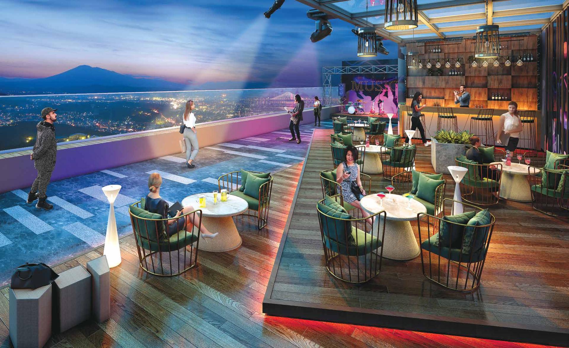 Rooftop terrace at Runwal Timeless, Wadala East