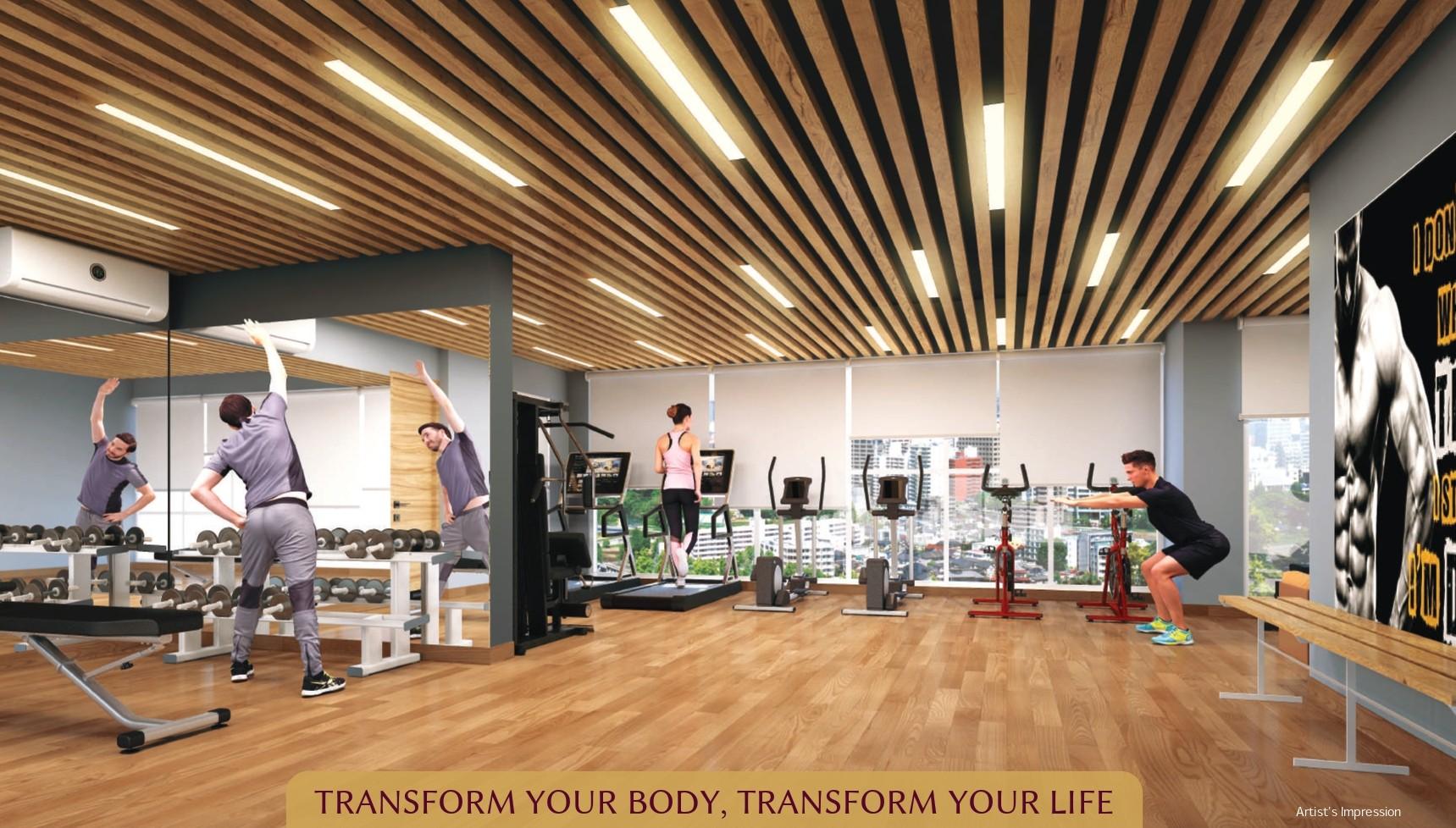 Gym at Bhoomi Pratishtha, Borivali West