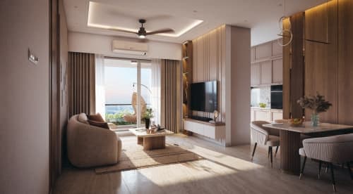Interior 2 at Ramdev Avighna Sky, Mira Road East