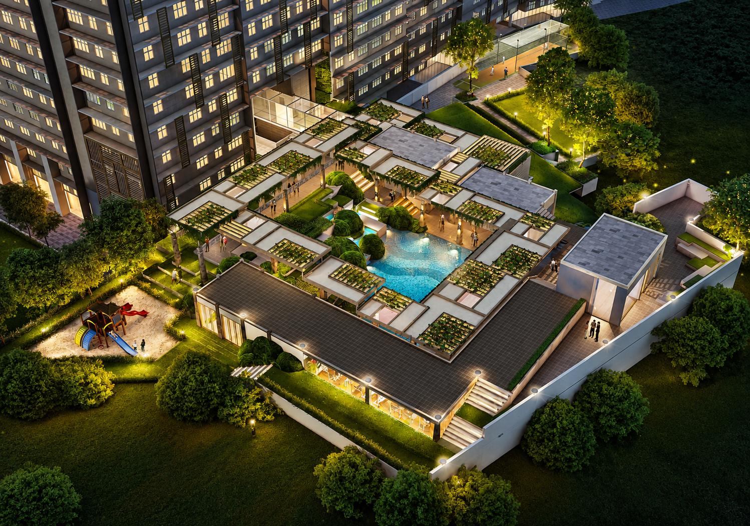 Clubhouse at Spenta Altavista, Chembur