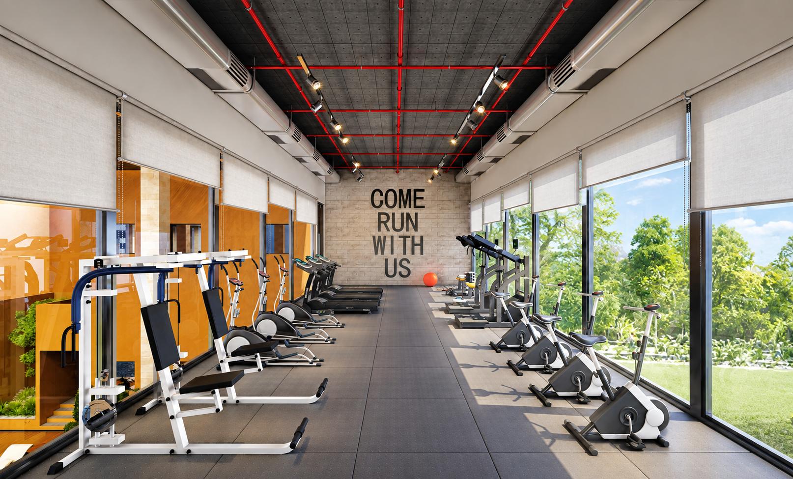 Gym at Spenta Altavista, Chembur