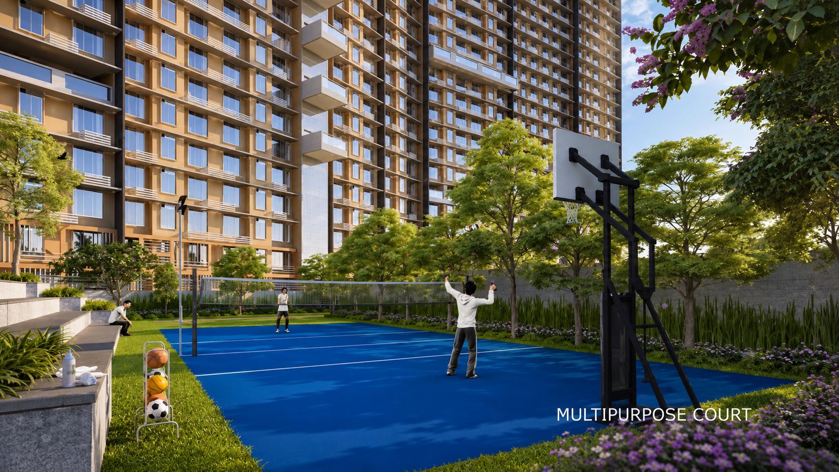 Outdoor sports at Spenta Altavista, Chembur