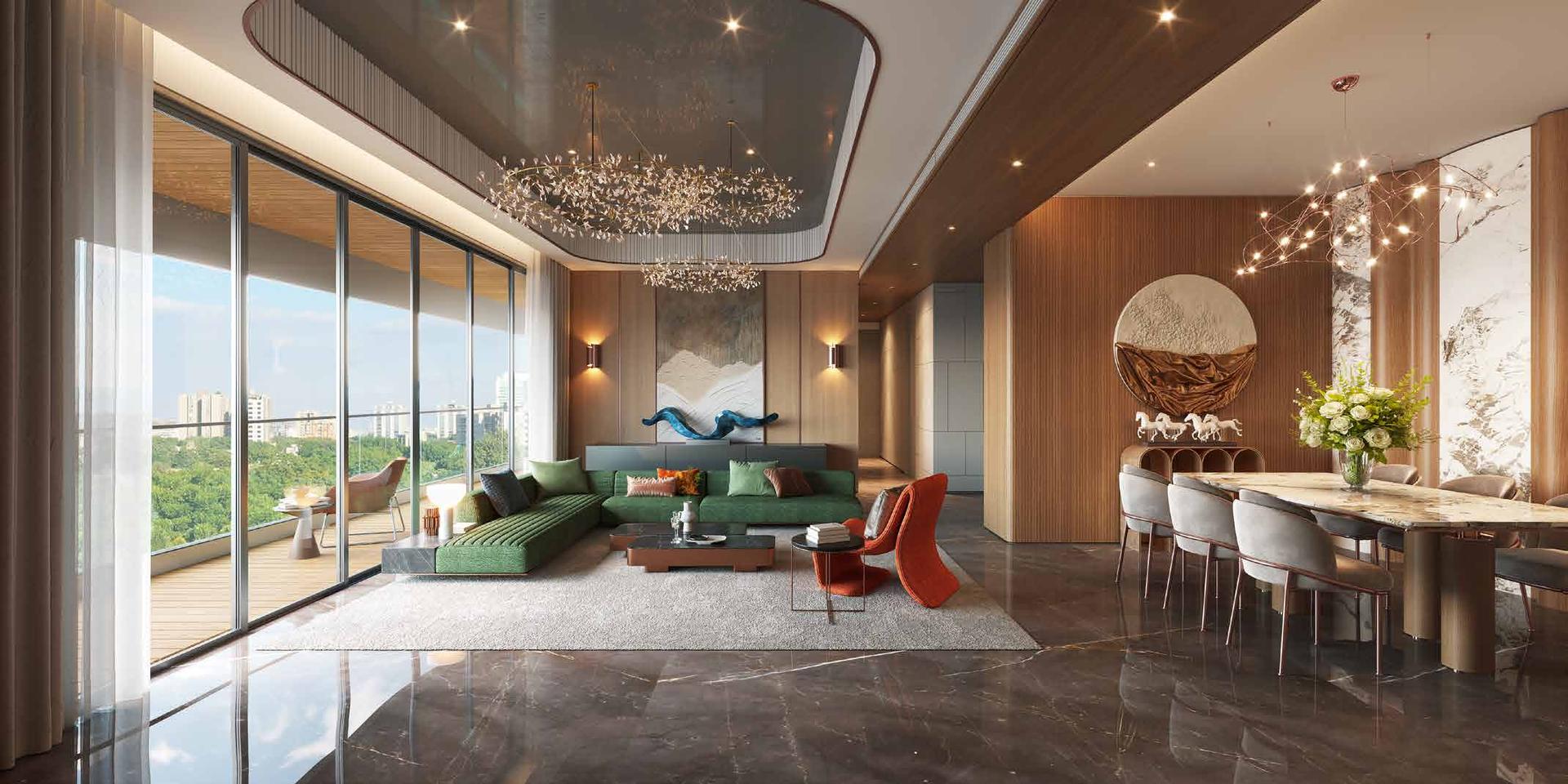 Interior 1 at Chandak Sarvam, Andheri East
