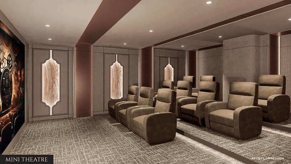 Mini theatre at Chandak Sarvam, Andheri East