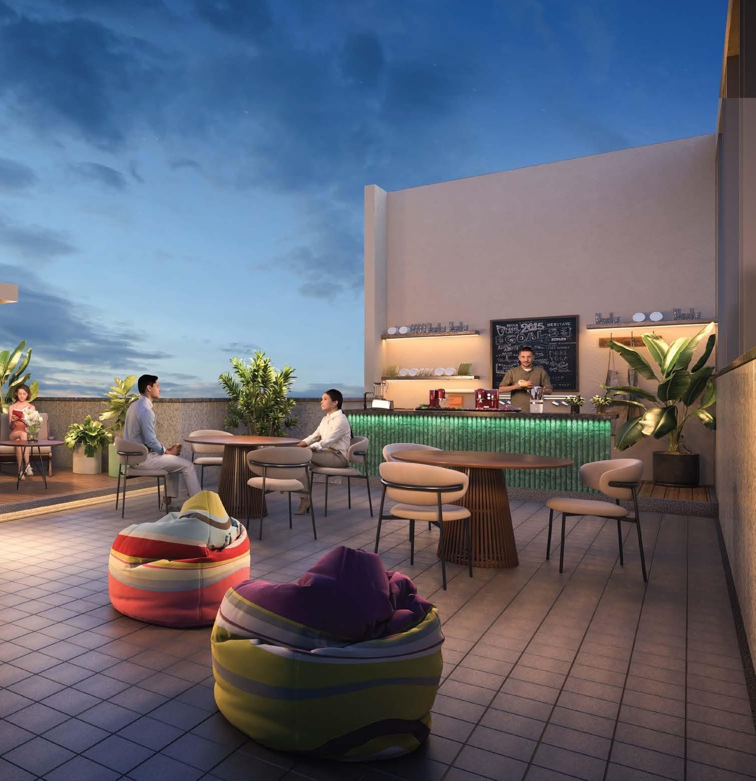 Café at Arkade Views, Goregaon East