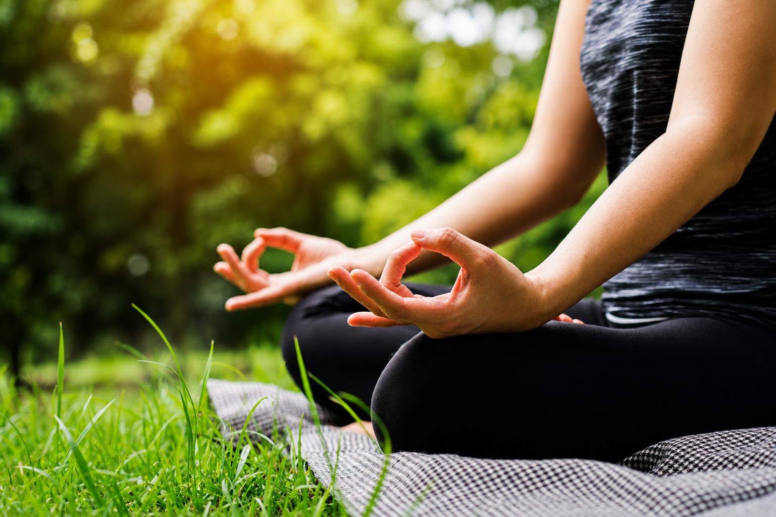Yoga / meditation at JP The Palace North Garden City, Mira Road East