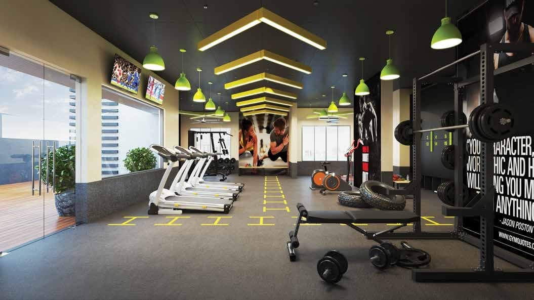 Gym at Ajmera Arham, Malad West
