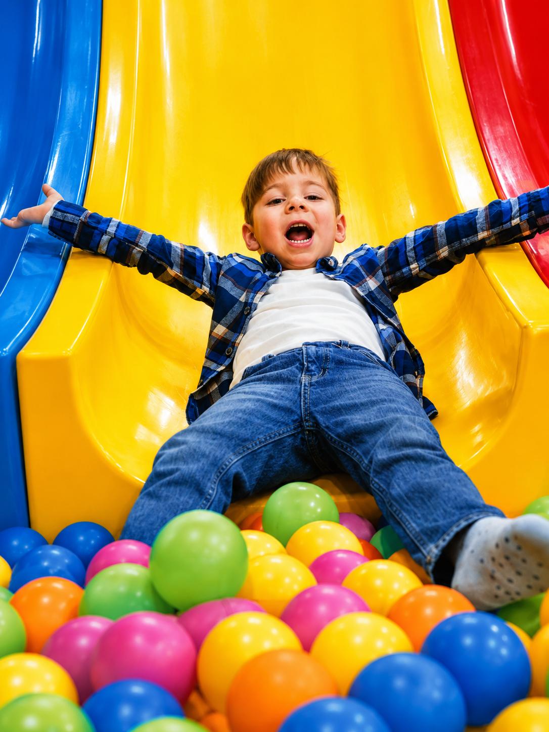 Children's play area at Dimples New Siddharth, Borivali West