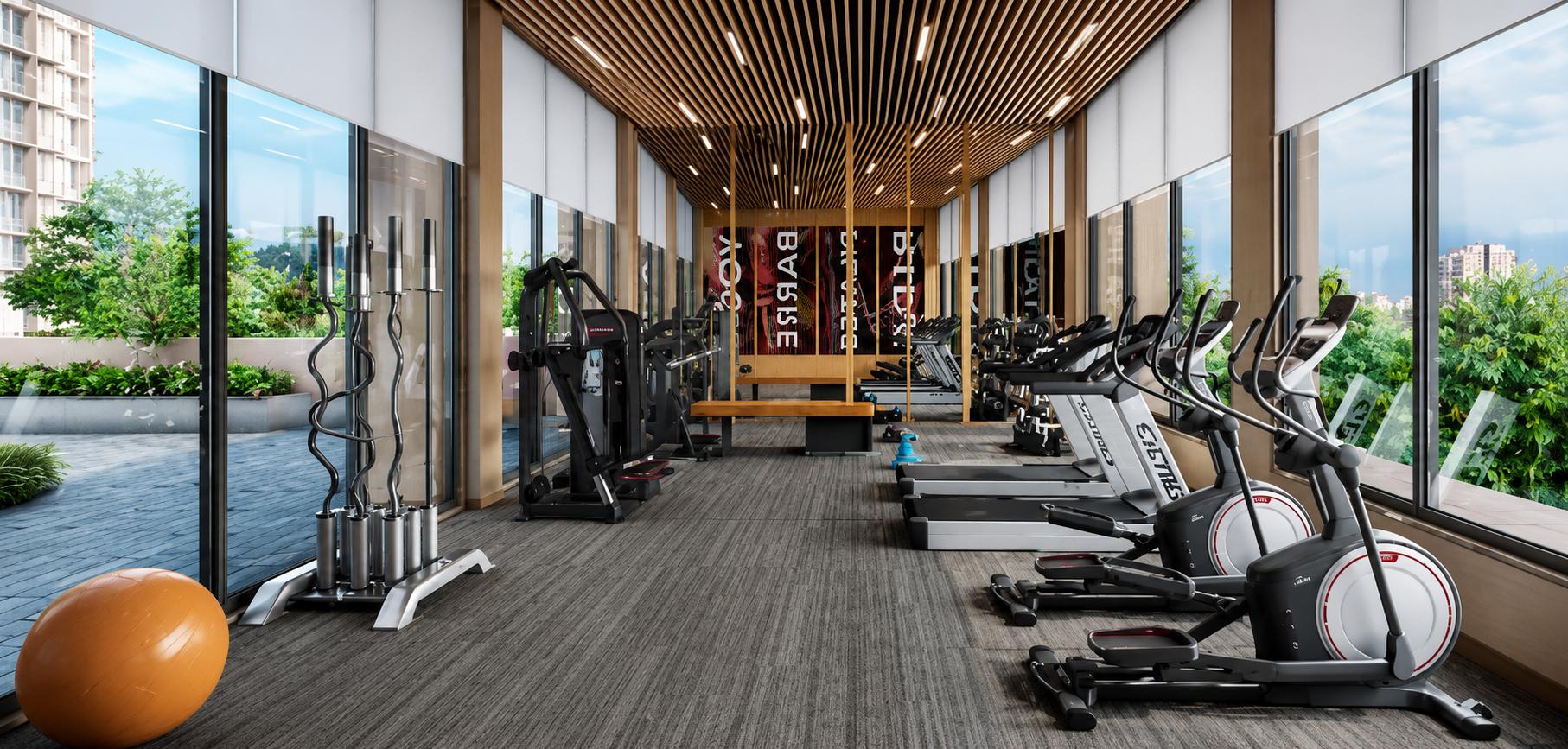 Gym at Chheda Greens, Mira Road East
