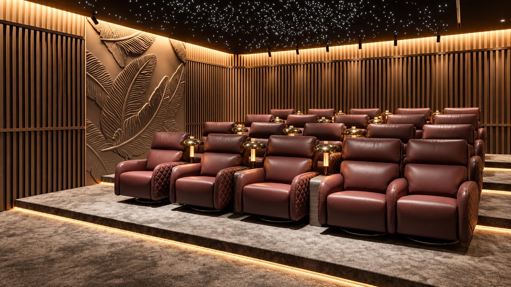 Mini theatre at Sugee Empire Tower, Grant Road