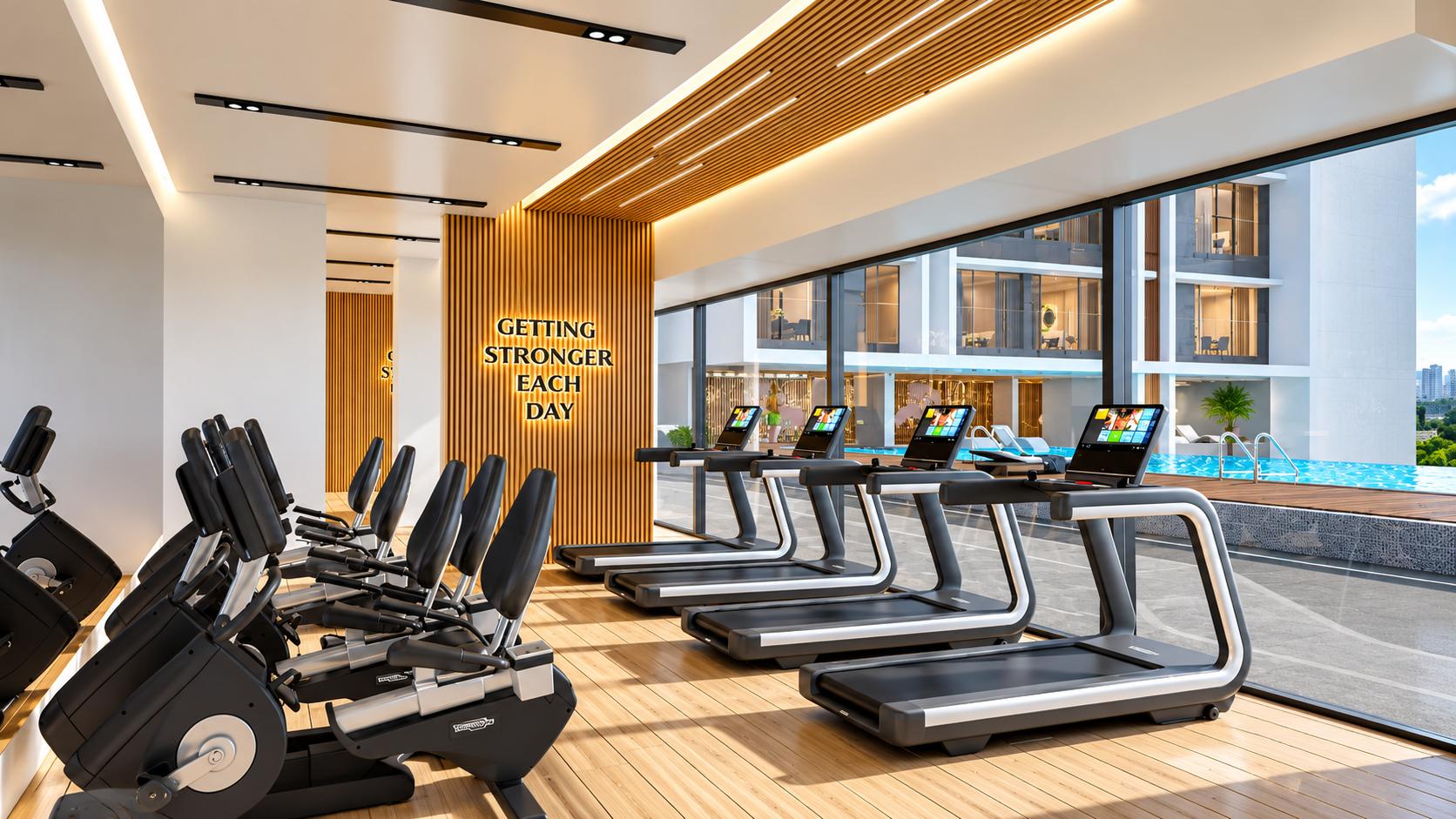 Gym at Sugee Empire Tower, Grant Road