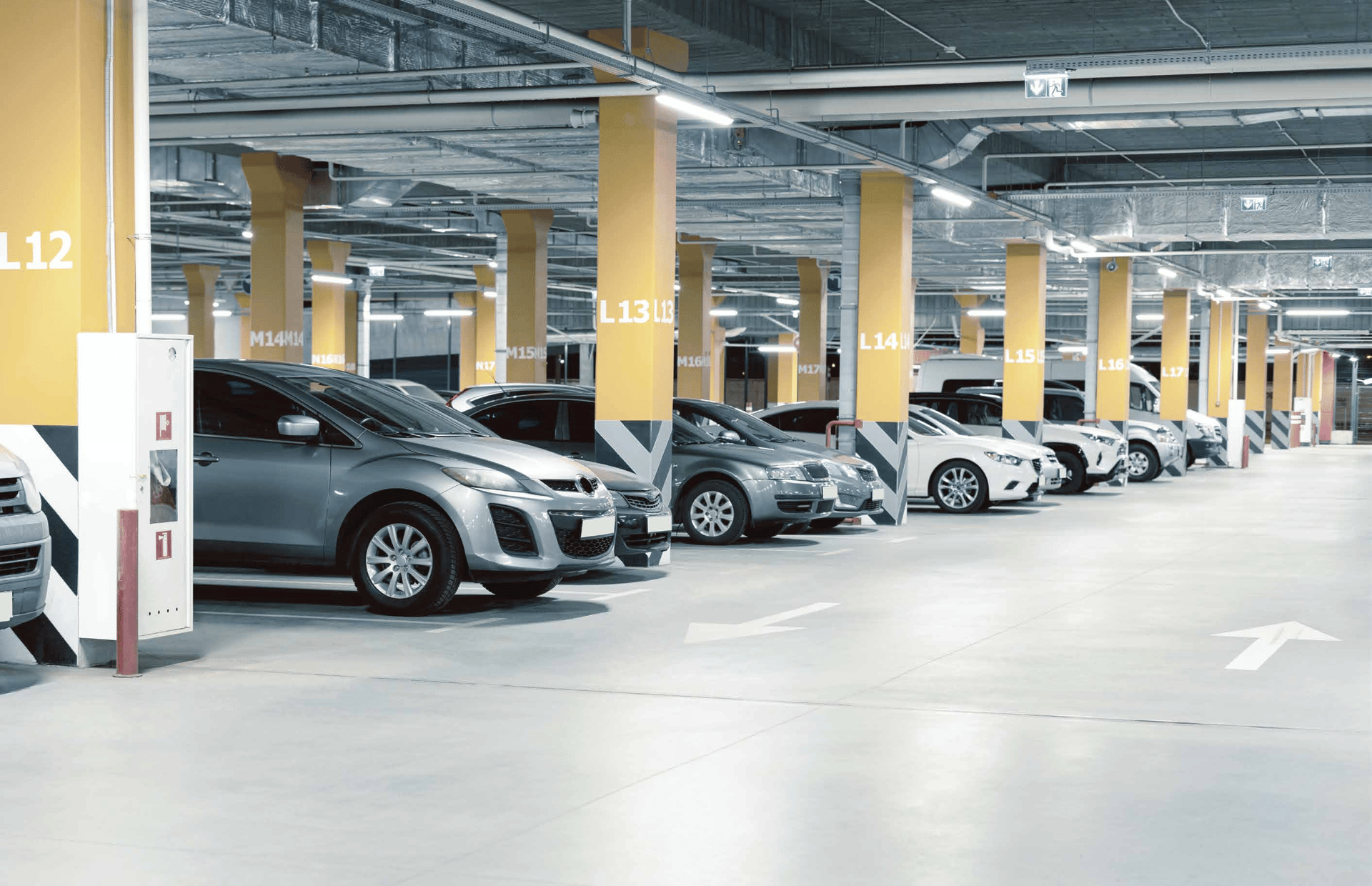 Visitor parking at Kalpataru Elegante, Kandivali East