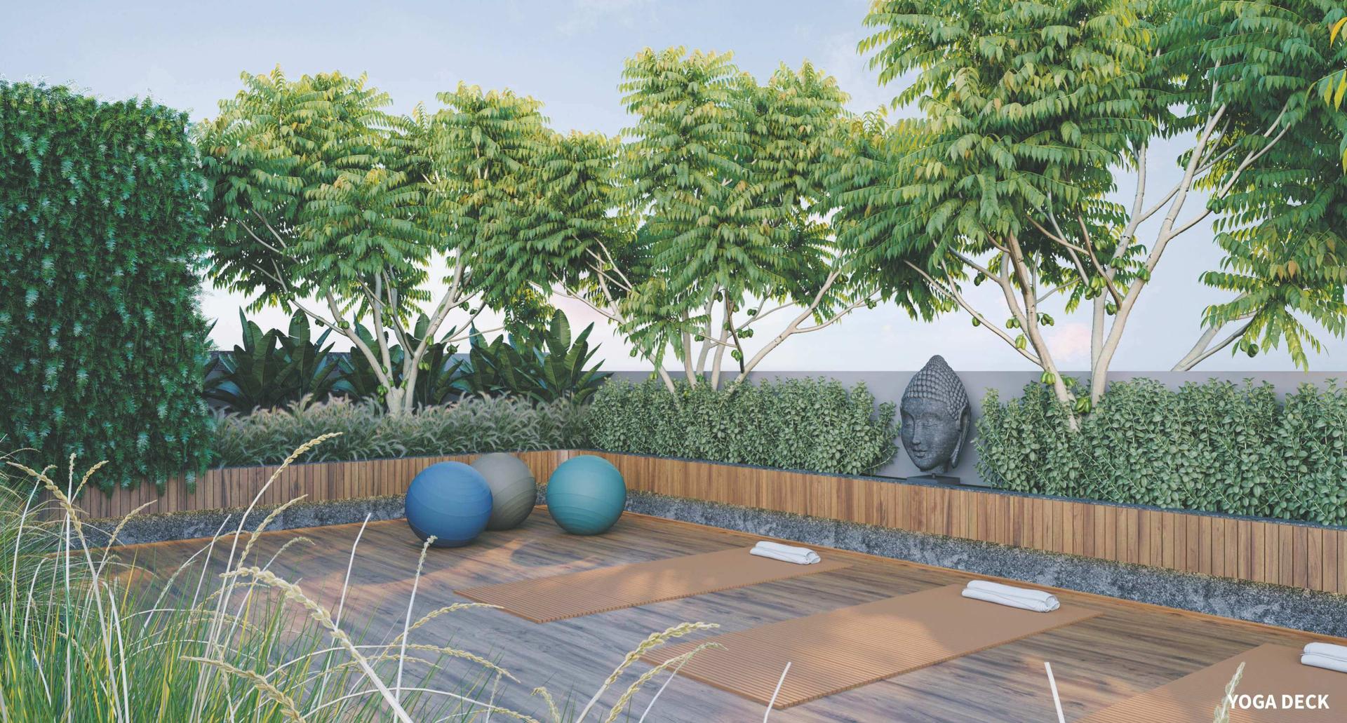 Yoga / meditation at Bhairav Ocean Breeze, Kandivali West