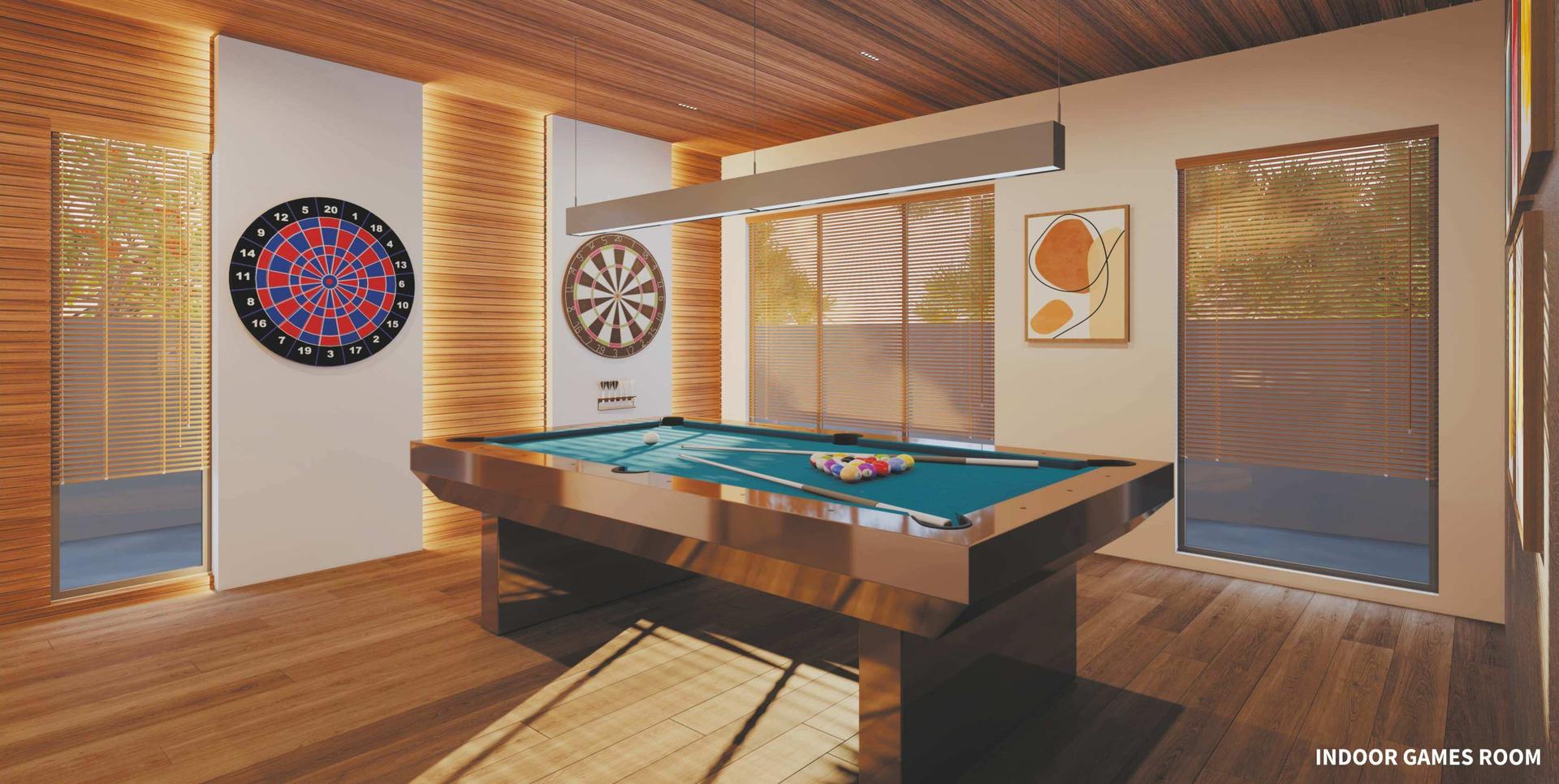 Indoor games at Bhairav Ocean Breeze, Kandivali West