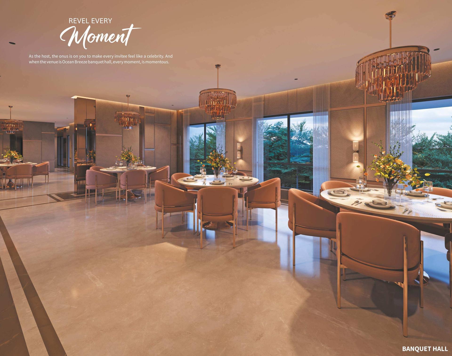 Multipurpose hall at Bhairav Ocean Breeze, Kandivali West