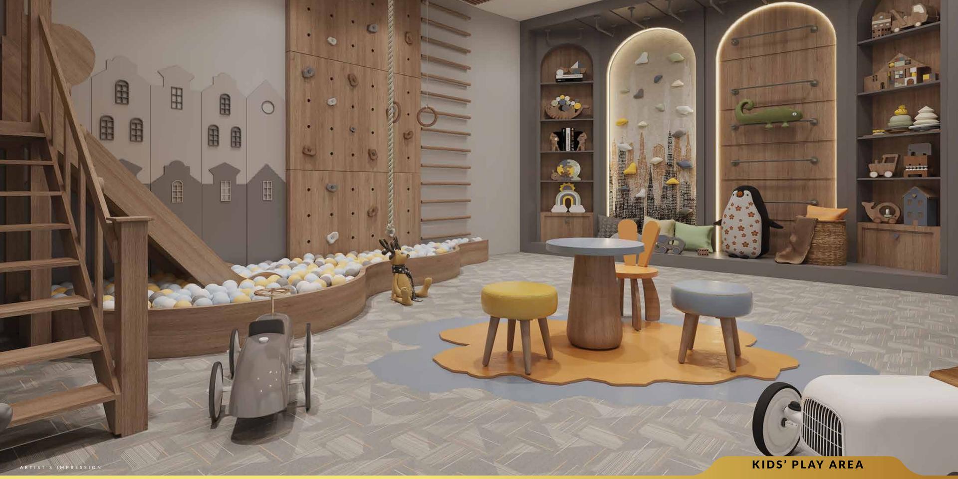 Children's play area at Esto Arkis, Andheri West