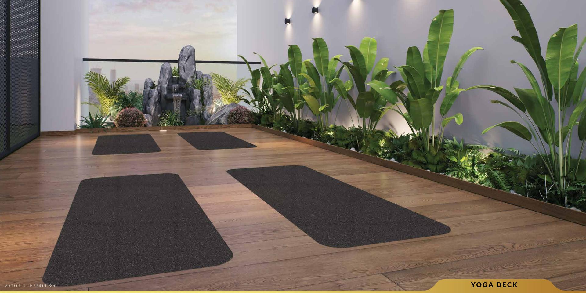Yoga / meditation at Esto Arkis, Andheri West