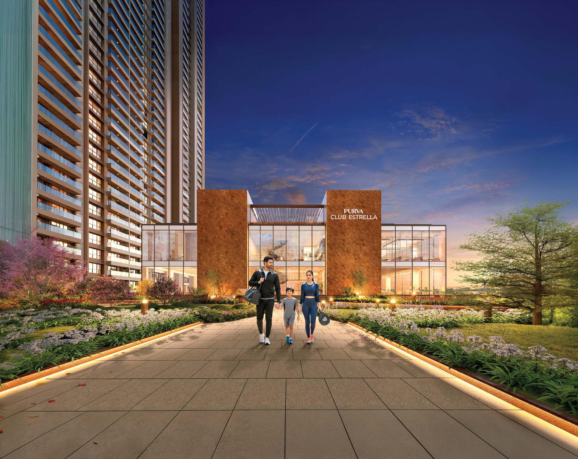 Clubhouse at Purva Estrella, Lokhandwala