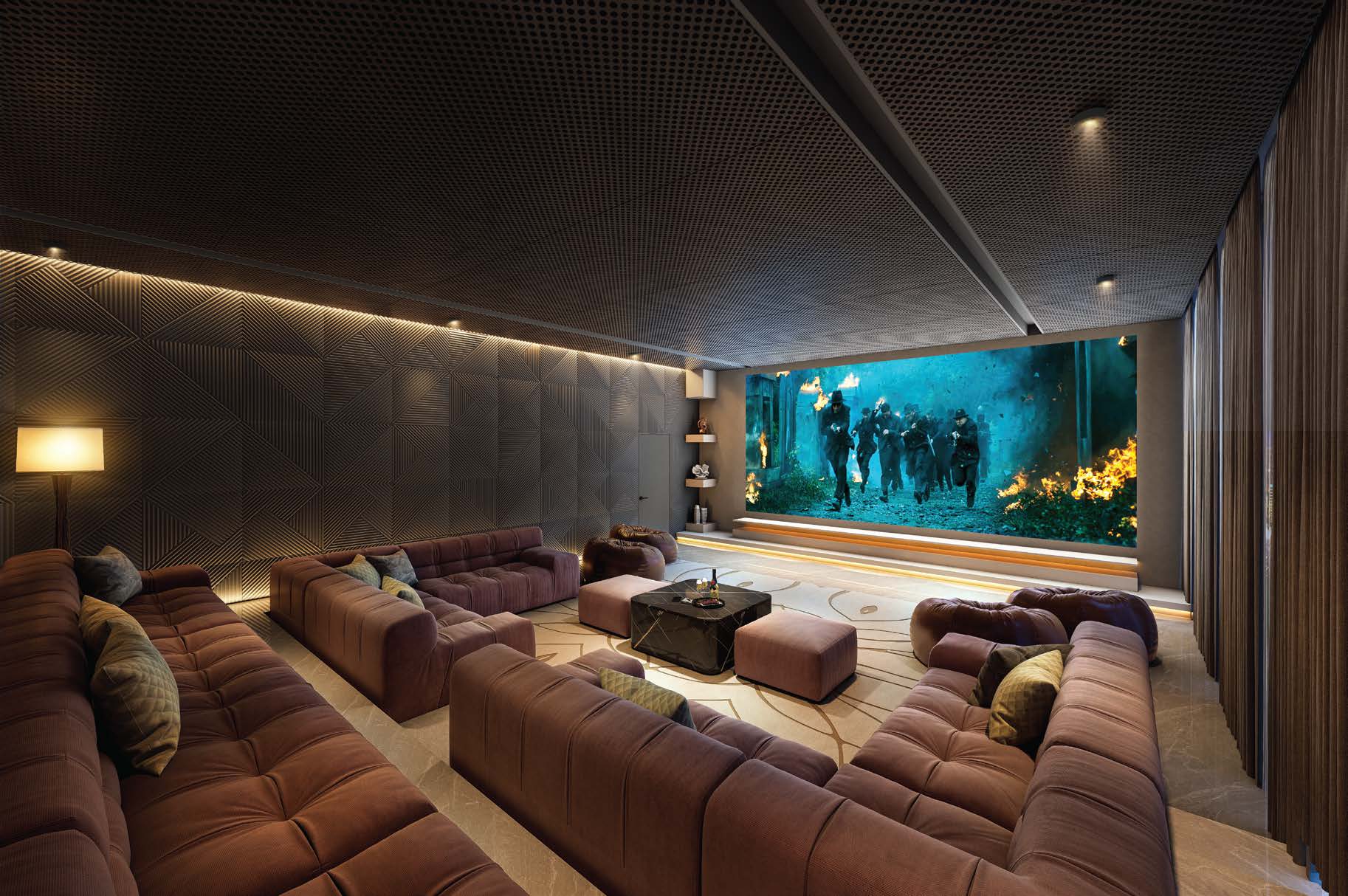 Mini theatre at Purva Estrella, Lokhandwala