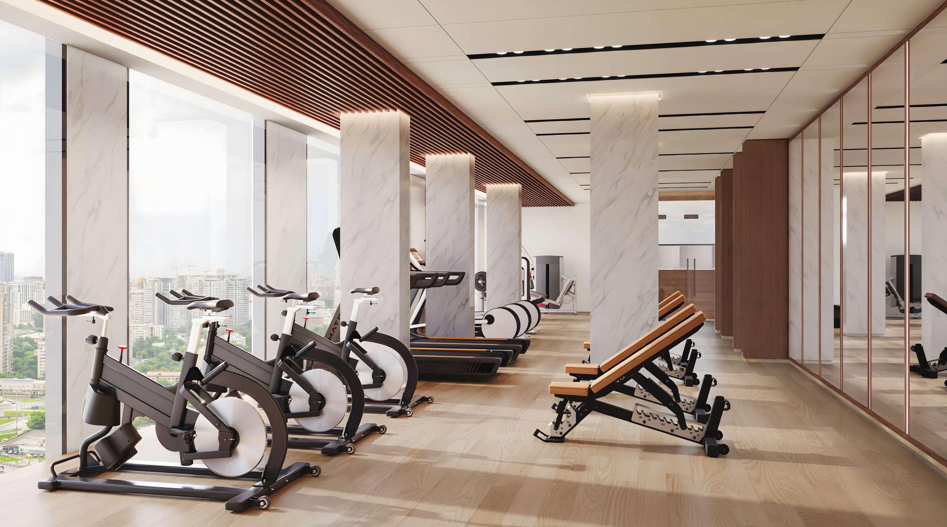 Gym at Inspira One, Bandra West
