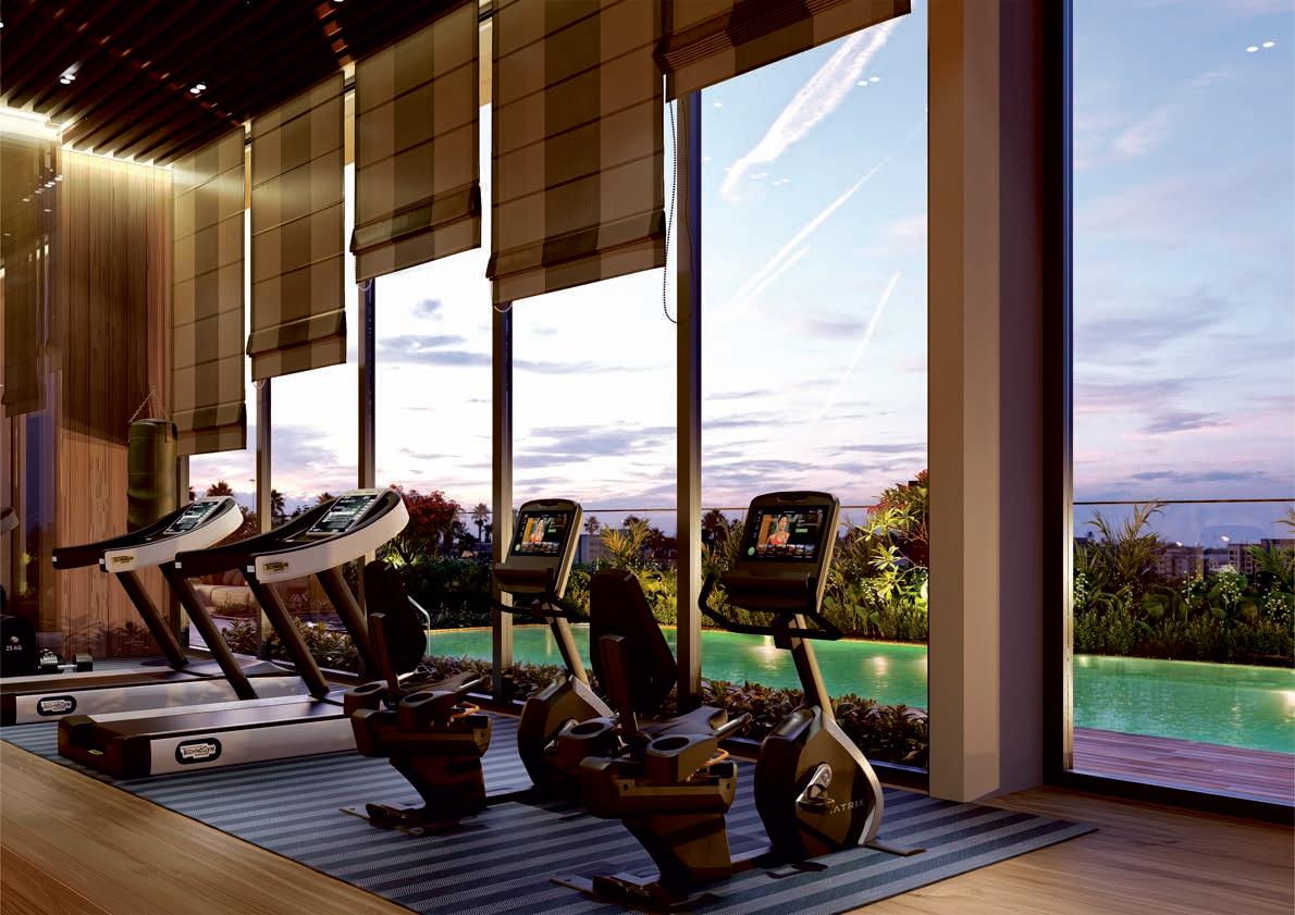 Gym at Advent Neel Residency, Bhandup West