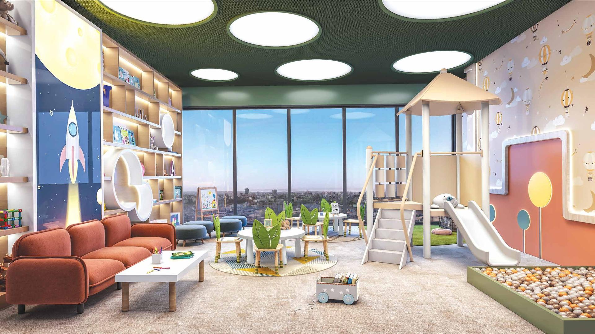 Children's play area at Sonam Opulence, Mira Road East