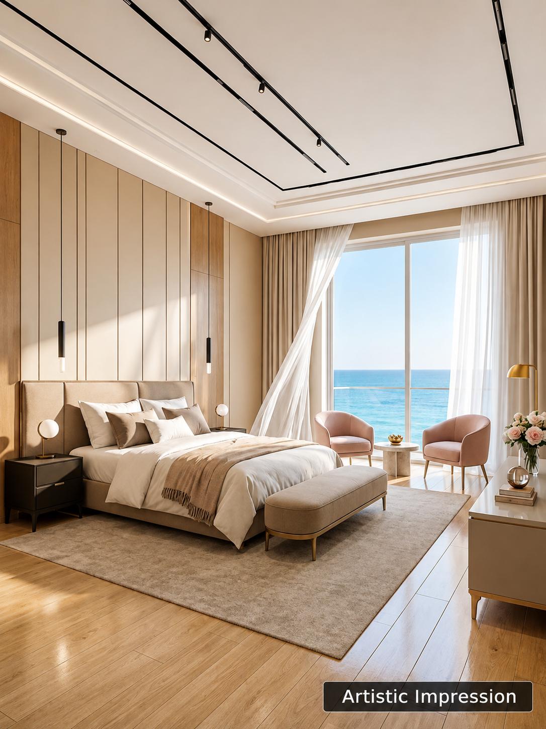 Interior 1 at Lotus Aurelia, Napean Sea Road